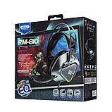 Навушники REMAX LED Wargod Series Gaming Headphone RM-810 USB 7.1 геймерська гарнітура, фото 5