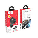 Адаптер автомобільний HOCO Micro USB Cable Leader Z36 чорний, фото 3