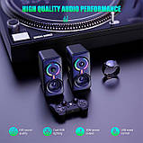 Акустика для ПК ONIKUMA RGB Backlight L6 5Wx2 з підсвіткою, фото 6