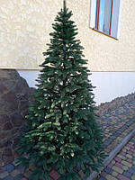 Литая елка "ПРЕМИУМ" 2.1 м.(Зеленая)