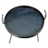 Походная сковорода гриль из диска для пикника на природе Диск бороны для жарки мяса на костре lux