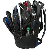 Швейцарский черный рюкзак для города и путешествий swissgear Легкий прочный анатомический спортивный рюкзак
