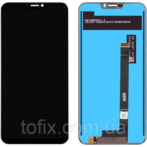 Дисплей Asus ZenFone 5/ZenFone 5Z модуль в зборі (екран та сенсор) оригінал, Чорний