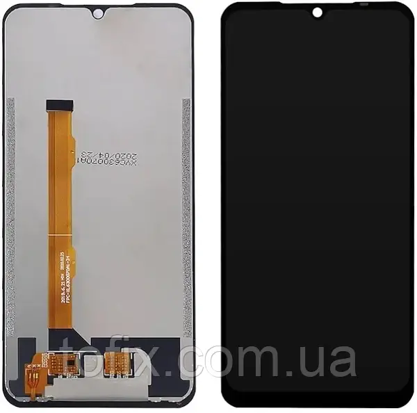 Дисплей Doogee (N20/Y9 Plus) модуль у зборі (екран та сенсор) оригінал, Чорний
