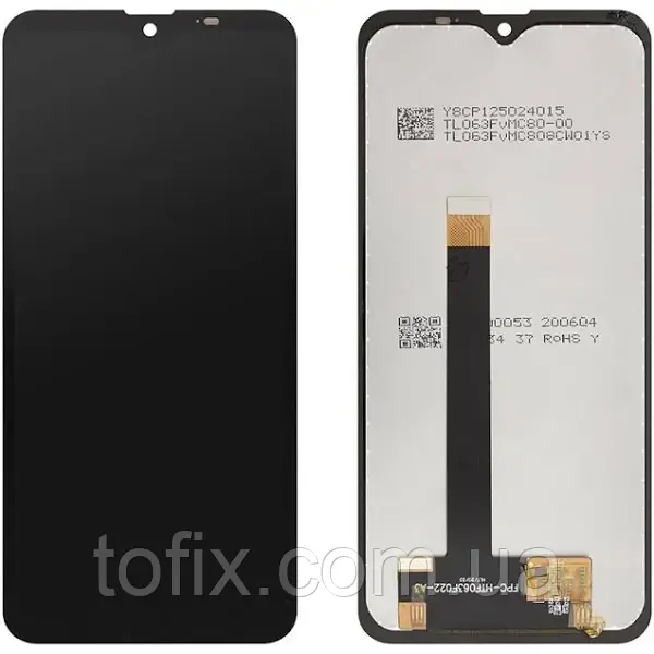 Дисплей Blackview BV9800/BV9800 Pro модуль у зборі (екран та сенсор) оригінал, Чорний