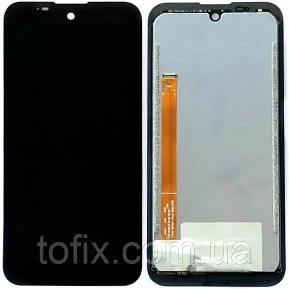 Дисплей Doogee (S59/S59 Pro) модуль в зборі (екран та сенсор)оригінал, Чорний