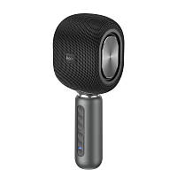 Караоке микрофон HOCO Cool Hi K song microphone BK8 5 вт до 8 часов черный