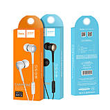 Навушники дротові з мікрофоном HOCO M19 Drumbeat with mic чорні, фото 6