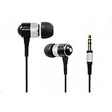 Навушники AWEI ES-Q3 дротові чорні, фото 5