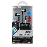 Навушники AWEI ES-120i дротові металеві сині, фото 3