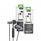 Навушники GOLF M6 with mic дротова гарнітура з мікрофоном, фото 3