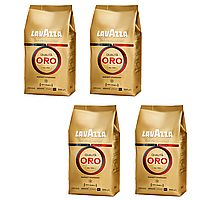 Кава мелена Lavazza Qualita Oro 100% Арабіка 1 кг Італія Зернова кава Лавація золотиста lux