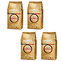 Кофе молотый Lavazza Qualita Oro 100% Арабика 1 кг Италия Зерновой кофе Лавацца золотистая Свежеобжаренный lux