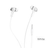 Навушники HOCO Passion in-line control eaphones with mic M66 Hi-Res дротова гарнітура чорна, фото 2