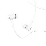 Наушники HOCO Passion in-line control eaphones with mic M66 Hi-Res белая, фото 4