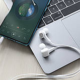 Навушники HOCO Passion in-line control eaphones with mic M66 Hi-Res дротова гарнітура чорна, фото 6