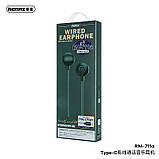 Навушники REMAX TYPE-C Wired Earphone for Music & Call RM-711a білі, фото 3