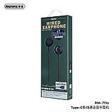 Навушники дротові REMAX TYPE-C Wired Earphone for Music & Call RM-711a чорні, фото 7