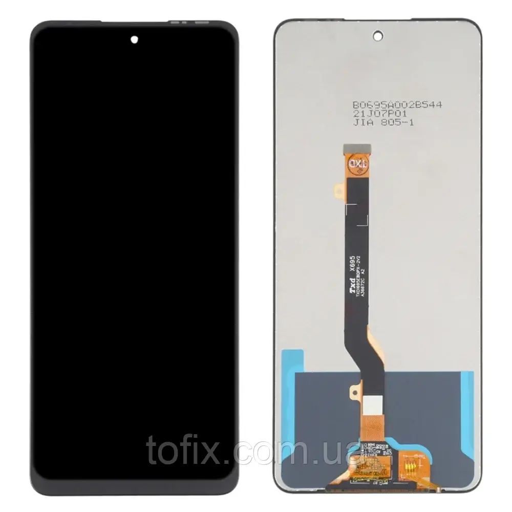 Дисплей INFINIX Note 30 NFC (X6833B) модуль у зборі (екран та сенсор) оригінал, Чорний
