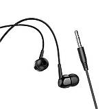 Навушники HOCO Celestial universal earphones with microphone M99 чорні, фото 6