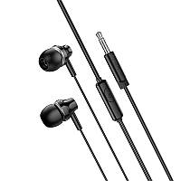 Наушники BOROFONE BM74 Singer universal earphones with microphone 1.2m Hi-Fi HD Mic черные