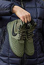 Кросівки чоловічі зелені зимові Nike Duckboot 17 "GREEN" (01561), фото 2