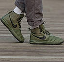 Кросівки чоловічі зелені зимові Nike Duckboot 17 "GREEN" (01561), фото 7
