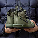 Кросівки чоловічі зелені зимові Nike Duckboot 17 "GREEN" (01561), фото 10