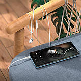 Наушники HOCO Fountain metal universal earphones with microphone M106 черные, фото 8