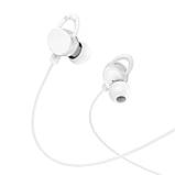 Наушники HOCO Rhyme universal earphones with microphone M103 белые, фото 3