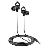 Навушники HOCO M103 Rhyme universal earphones with microphone чорні, фото 8