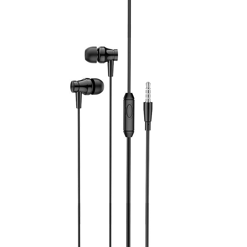 Навушники BOROFONE Talent universal earphones with mic BM67 чорні, фото 1