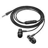 Навушники BOROFONE Talent universal earphones with mic BM67 чорні, фото 5