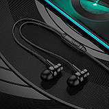 Навушники BOROFONE Talent universal earphones with mic BM67 чорні, фото 6
