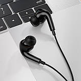 Наушники HOCO Crystal sound wire-controlled earphones with microphone M101 Pro черные, фото 3