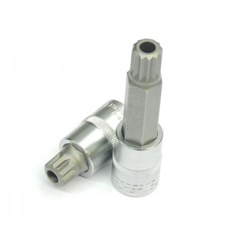 Головка біта FORSAGE 34805516T 1/2" 12-променева M16 L=55мм з отвором