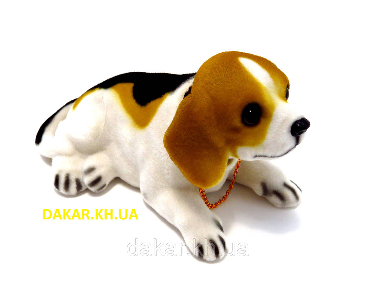 Собака в автомобіль з киваючей головою бігль Lovely nodding dog, фото 1