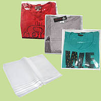 Полиэтиленовые пакеты для упаковке одежды с липкий лентой 20х30 см (250 шт/уп)