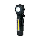 Ліхтарик налобний LED RL-211 Type-C, XPE LED+COB, Magnetic fix torch, фото 6