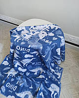 Детское теплое байковое мягкое одеяло в кроватку размер одеяла 100х140 см