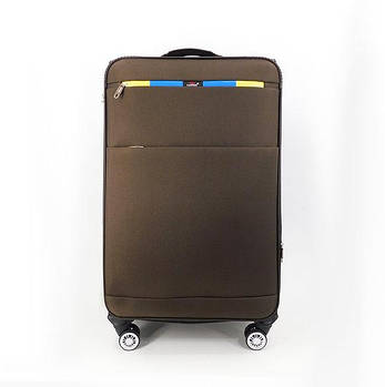 Валіза дорожня 3 в 1 трійка тканинна 79*46 см на колесах у різних кольорах Cans