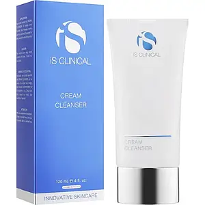 Крем для очищення обличчя iS Clinical Cream Cleanser 120 мл, крем для зняття макіяжу, засіб для зміцнення шкіри