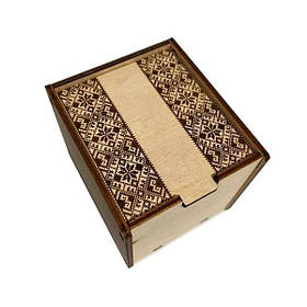 Best-Time Скриньки та коробочки Дерев'яна коробочка з вишивкою