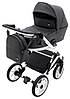 Коляска 2 в 1 Bair Kiwi White ECO BKW-29 чорний, фото 2