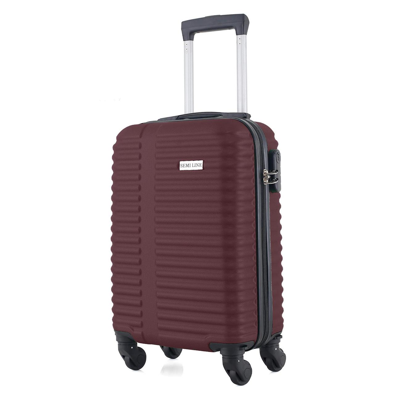 Валіза Semi Line 18" (S) Burgundy (T5574-1)