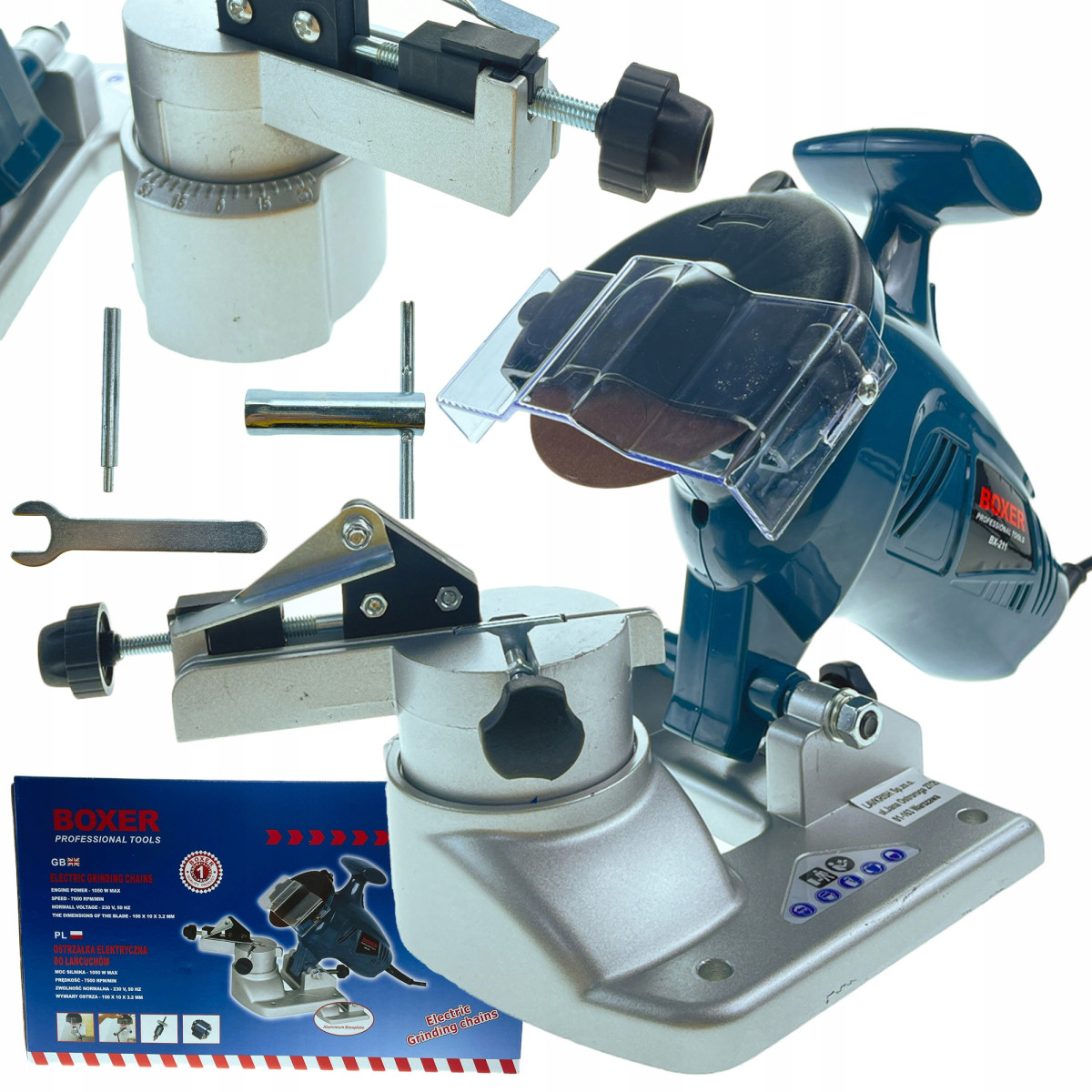 Заточка для ланцюгів Boxer BX-211 1050 Вт
