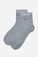 Носки мужские стрейч серого цвета размер 41-47 166847T Бесплатная доставка