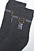 Шкарпетки чоловічі махрові темно-сірого кольору р.40-45 190671M, фото 2