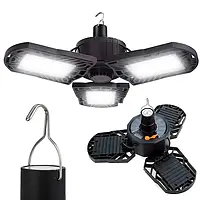Кемпинговый подвесной фонарь лампа XF-701 (3xCOB) на солнечной батарее + USB (5 режимов) TRE