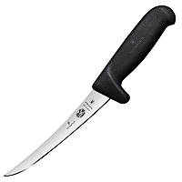 Нож кухонный, бытовой Victorinox Fibrox Boning Flex c Safety Grip (лезвие: 150мм), черный 5.6613.15M